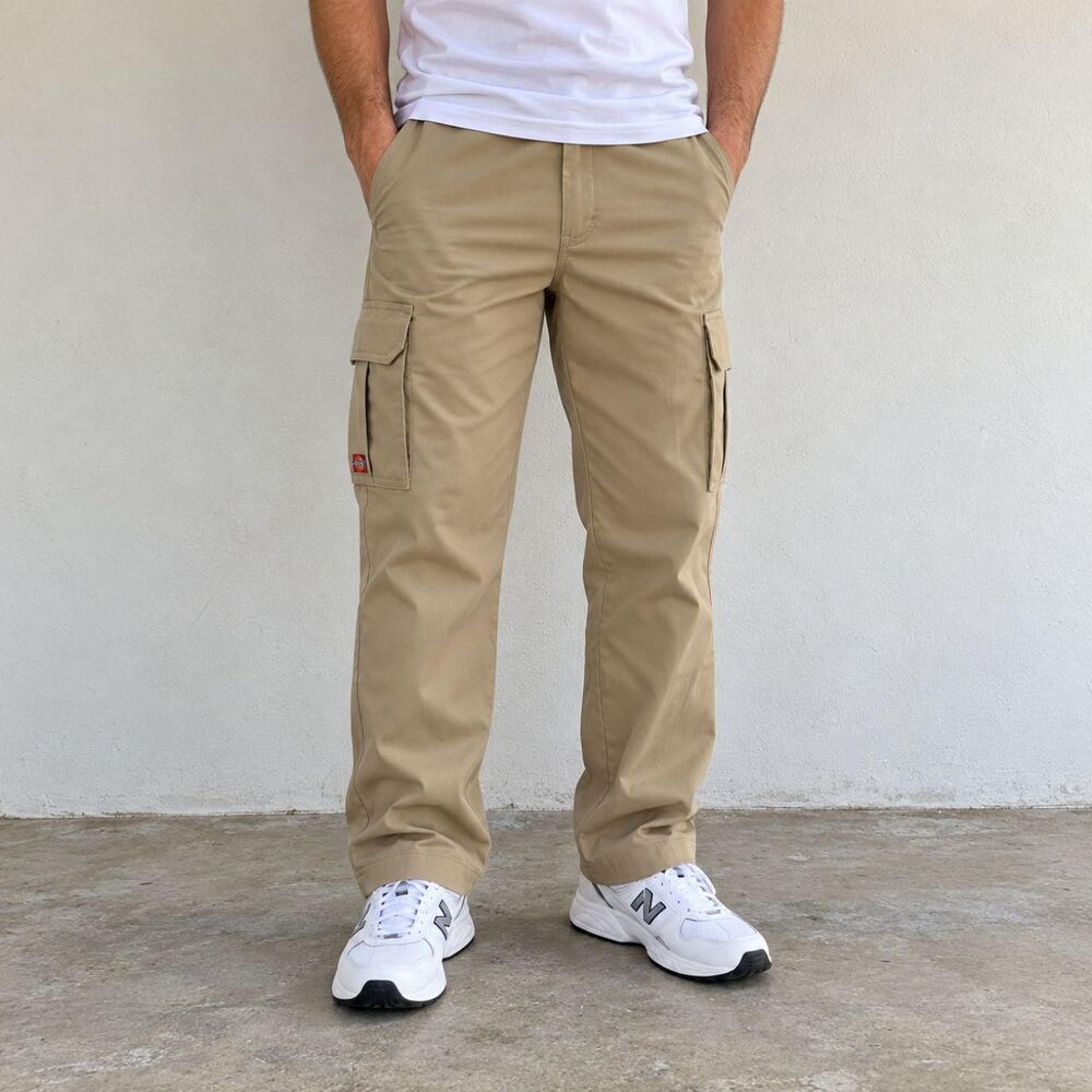 Dickies Regular Fit Flex Cargo Pants NWT Khaki Size 40x30